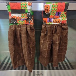 Trick or Treat Hanging Towels, Set of 2 - Kitchen